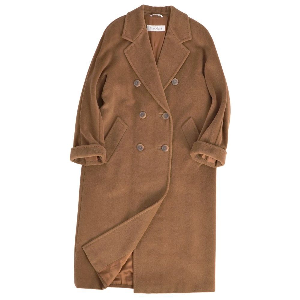 極美品 マックスマーラ Max Mara コート 白タグ アイコン ロングコート