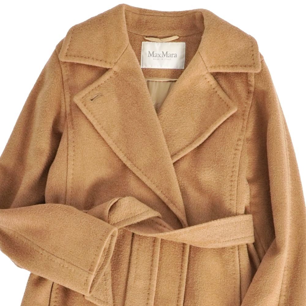 美品 マックスマーラ Max Mara コート 白タグ MANUELA マニュエ - メルカリ