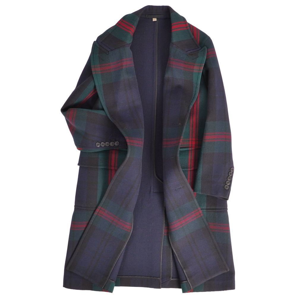 極美品 バーバリー BURBERRY コート ダブルブレスト チェスターコート