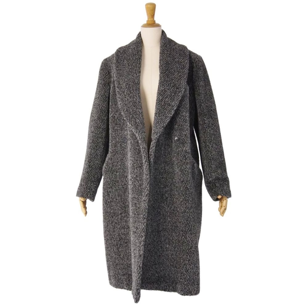 極美品 マックスマーラ 白タグ ロングコート アンゴラウール 【180】 極美品 マックスマーラ Max Mara コート 白タグ ロングコート ダブルブ