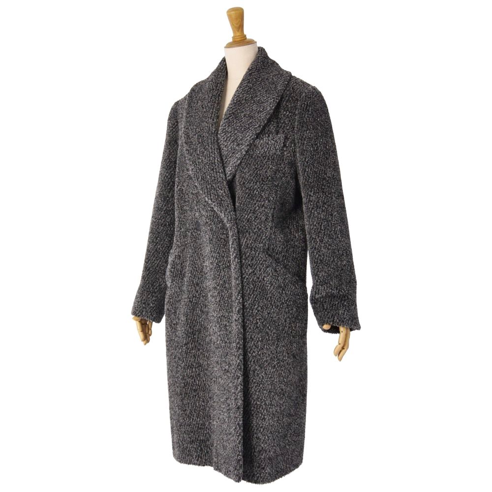 極美品 マックスマーラ Max Mara コート 白タグ ロングコート ダブルブ