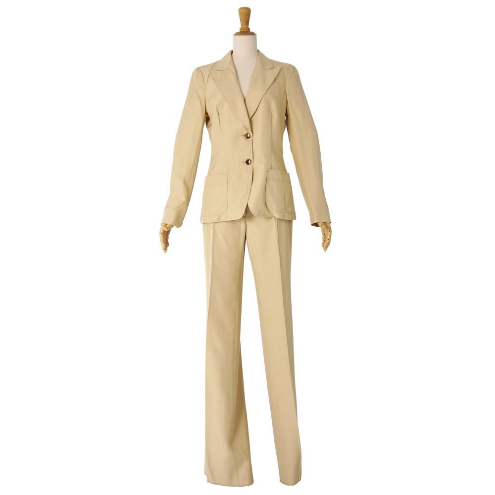 未使用 マックスマーラ Max Mara セットアップ パンツスーツ シルク ジ