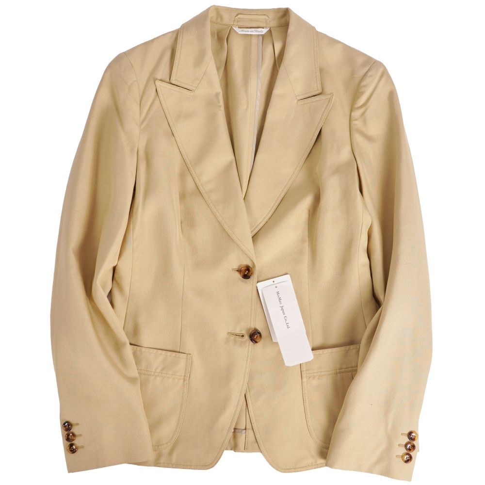 未使用 マックスマーラ Max Mara セットアップ パンツスーツ シルク ジ