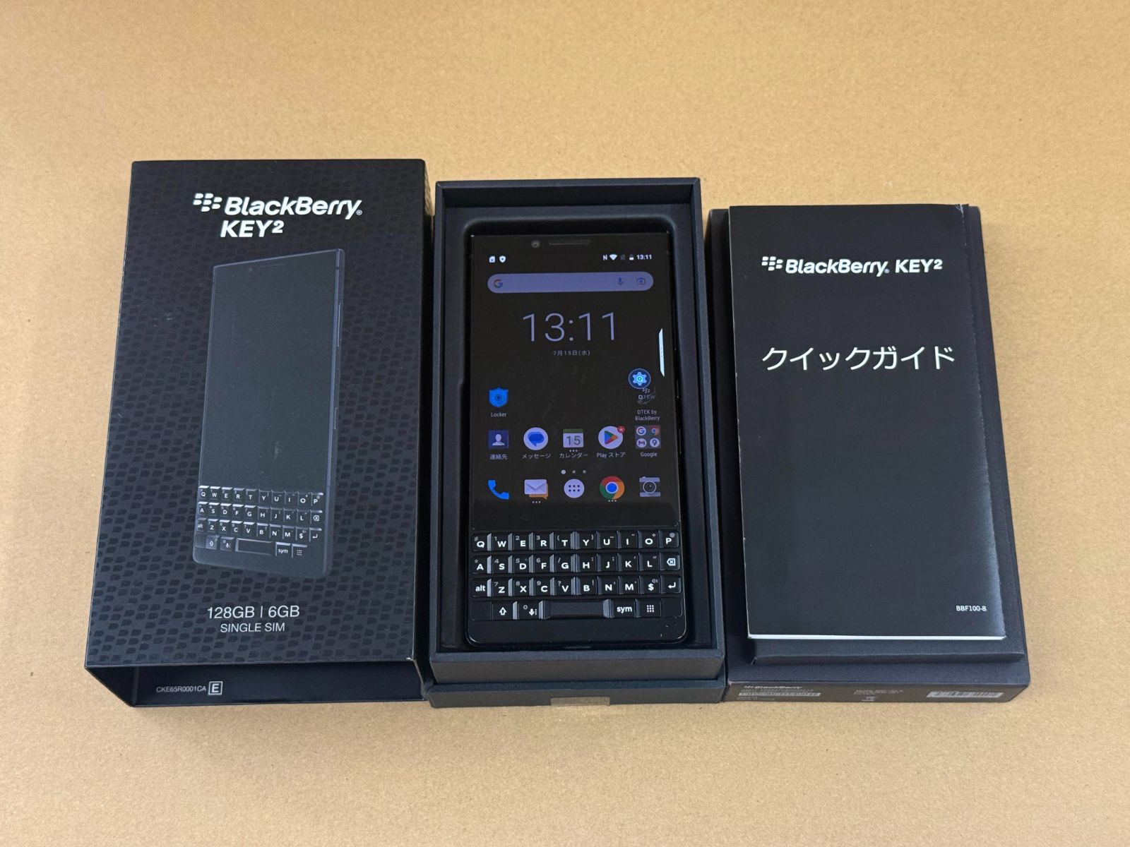 BlackBerry KEY2 128GB 中古品 ブラック - メルカリ