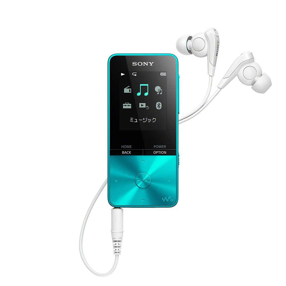 ソニー ウォークマン Sシリーズ 16GB NW-S315 : MP3プレーヤー Bluetooth対応 最大52時間連続再生 イヤホン付属 2017年モデル ブルー NW-S315 L [ブルー] [16GB] [イヤホン付属]
