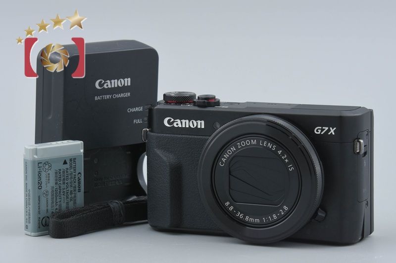 【中古】Canon キヤノン PowerShot G7 X Mark II コンパクトデジタルカメラ