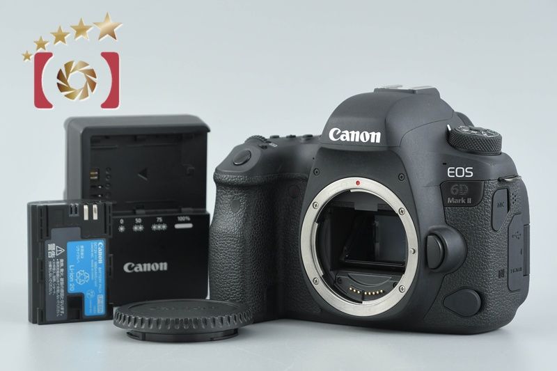【中古】Canon キヤノン EOS 6D Mark II デジタル一眼レフカメラ