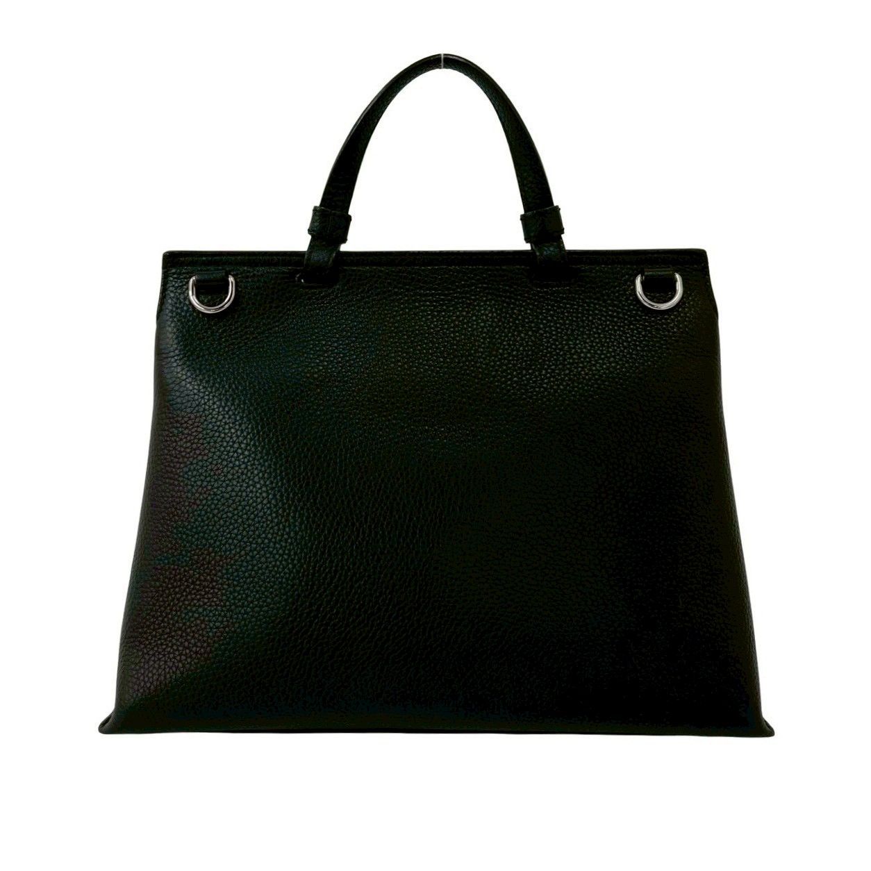 ✨GUCCI✨トートバッグ 2way バンブー レザー ロゴ ブラック ほぼ未使用 袋付き GUCCI グッチ デイリー バンブー レザー 本革 2way
