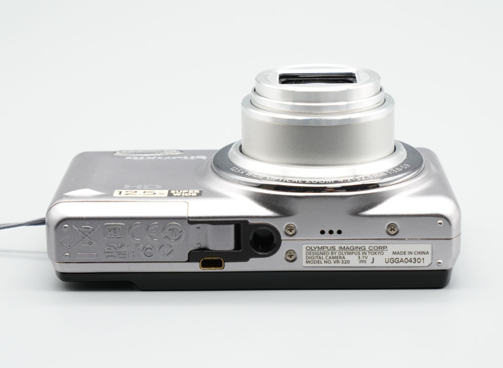 OLYMPUS VR-320 シルバー コンパクトデジタルカメラ 動作確認済み