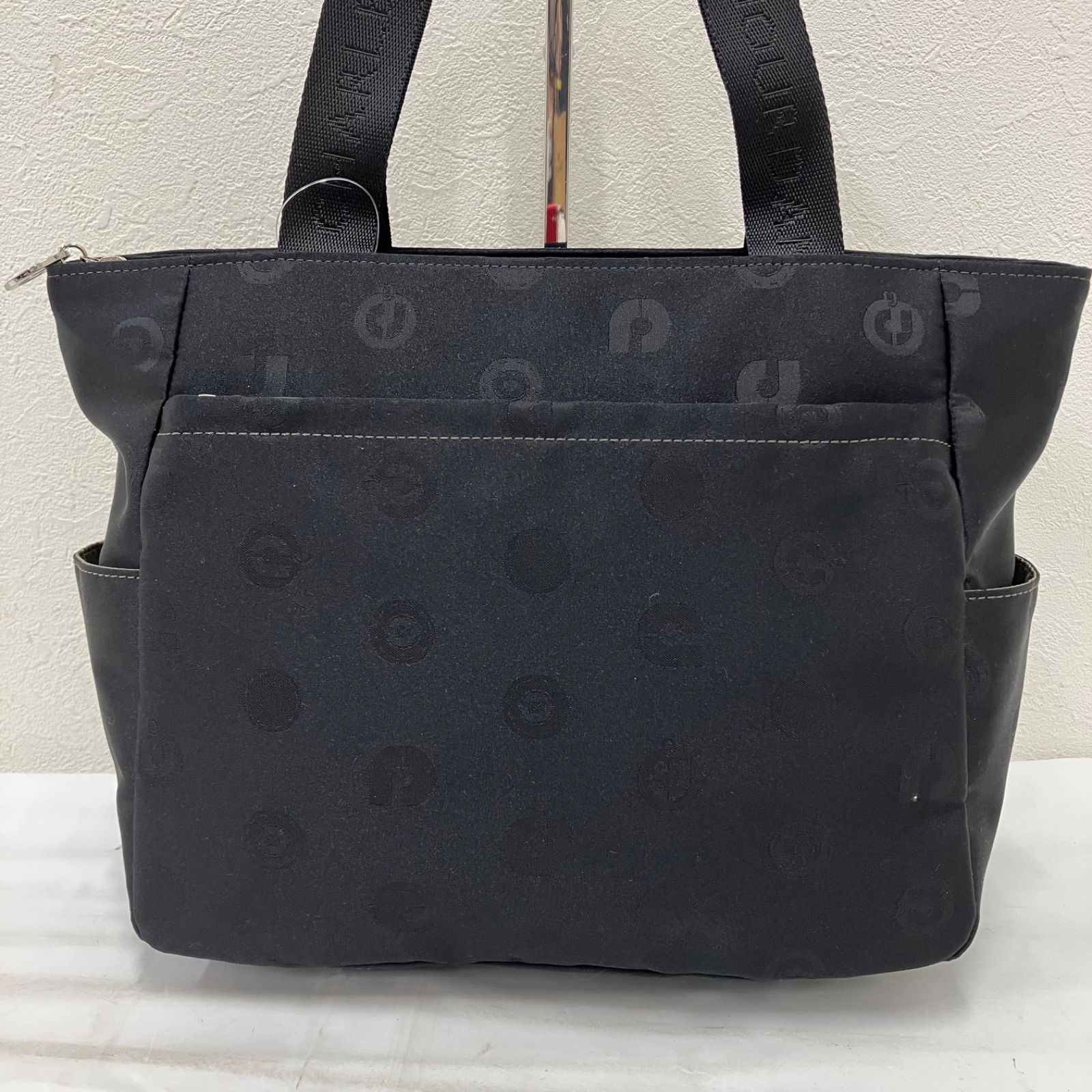 5978 CHARLES JOURDAN シャルルジョルダン トートバッグ ブラック 黒 