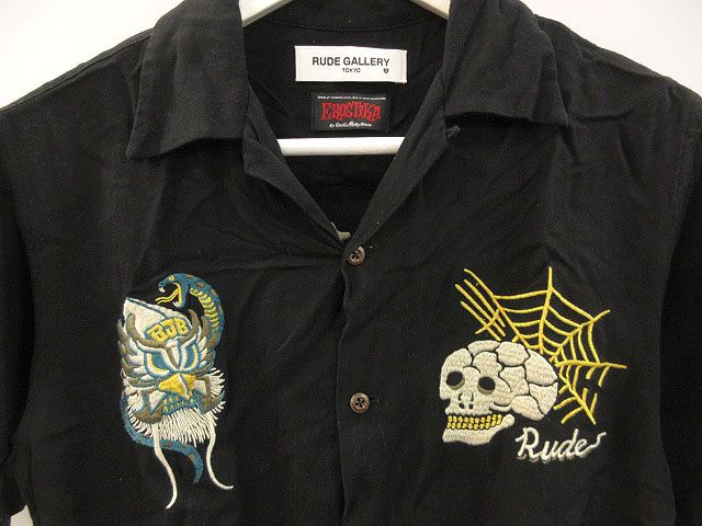 ルードギャラリー RUDE GALLERY SKA SHIRT - NUDE MAP ART WORK by