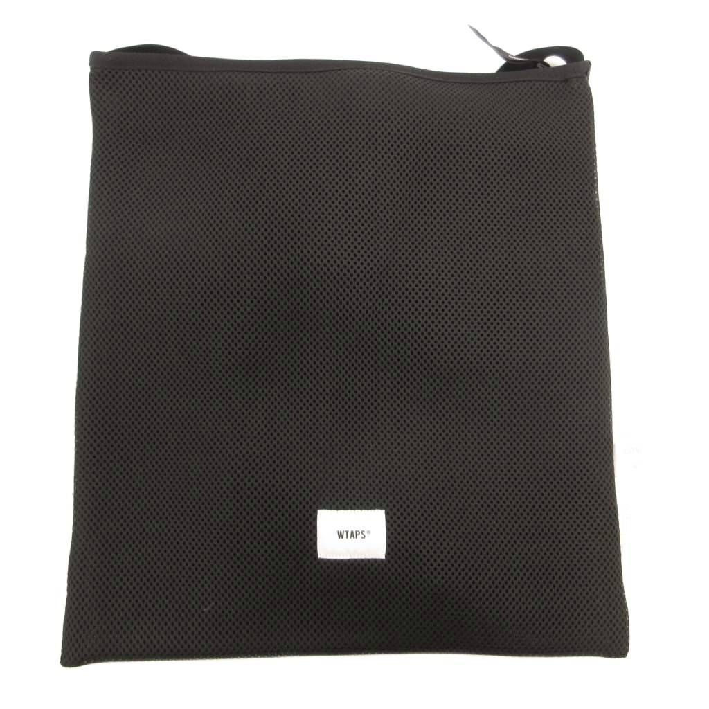 ダブルタップス WTAPS 25SS SLING メッシュ ショルダーバッグ 斜め掛け クロスボディ 黒 ブラック /JS ■GY12