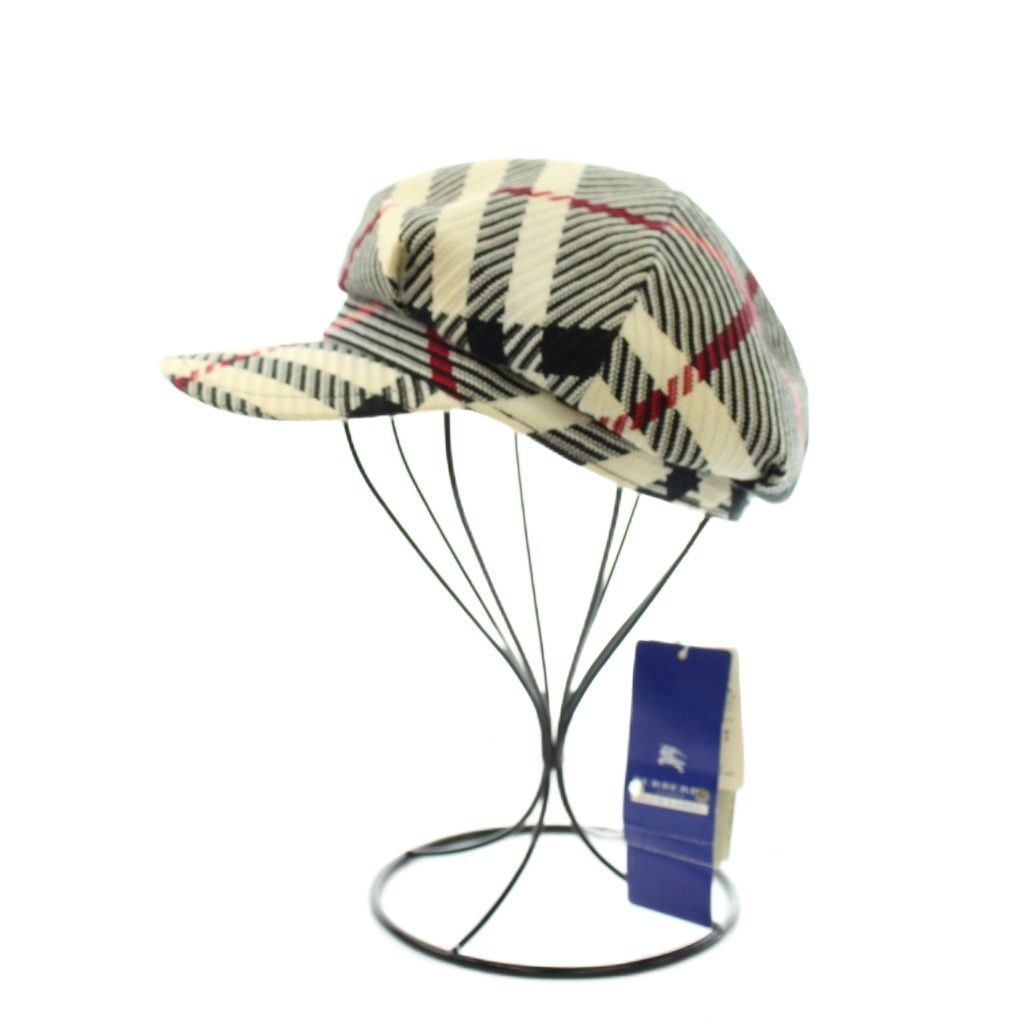 バーバリーブルーレーベル BURBERRY BLUE LABEL キャスケット 帽子