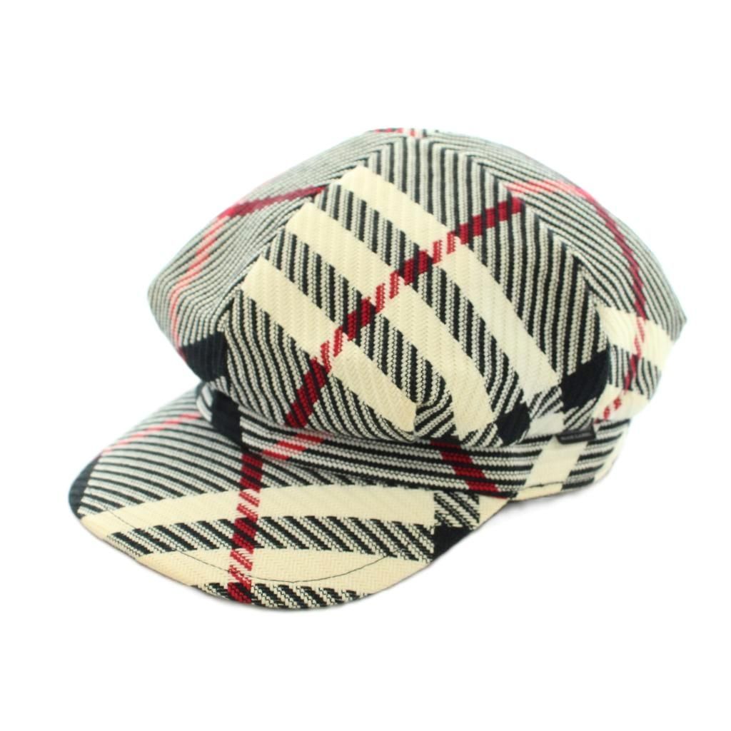 BURBERRY　バーバリーブルーレーベル　メガチェックキャスケット帽子 バーバリーブルーレーベル BURBERRY BLUE LABEL キャスケット 帽子