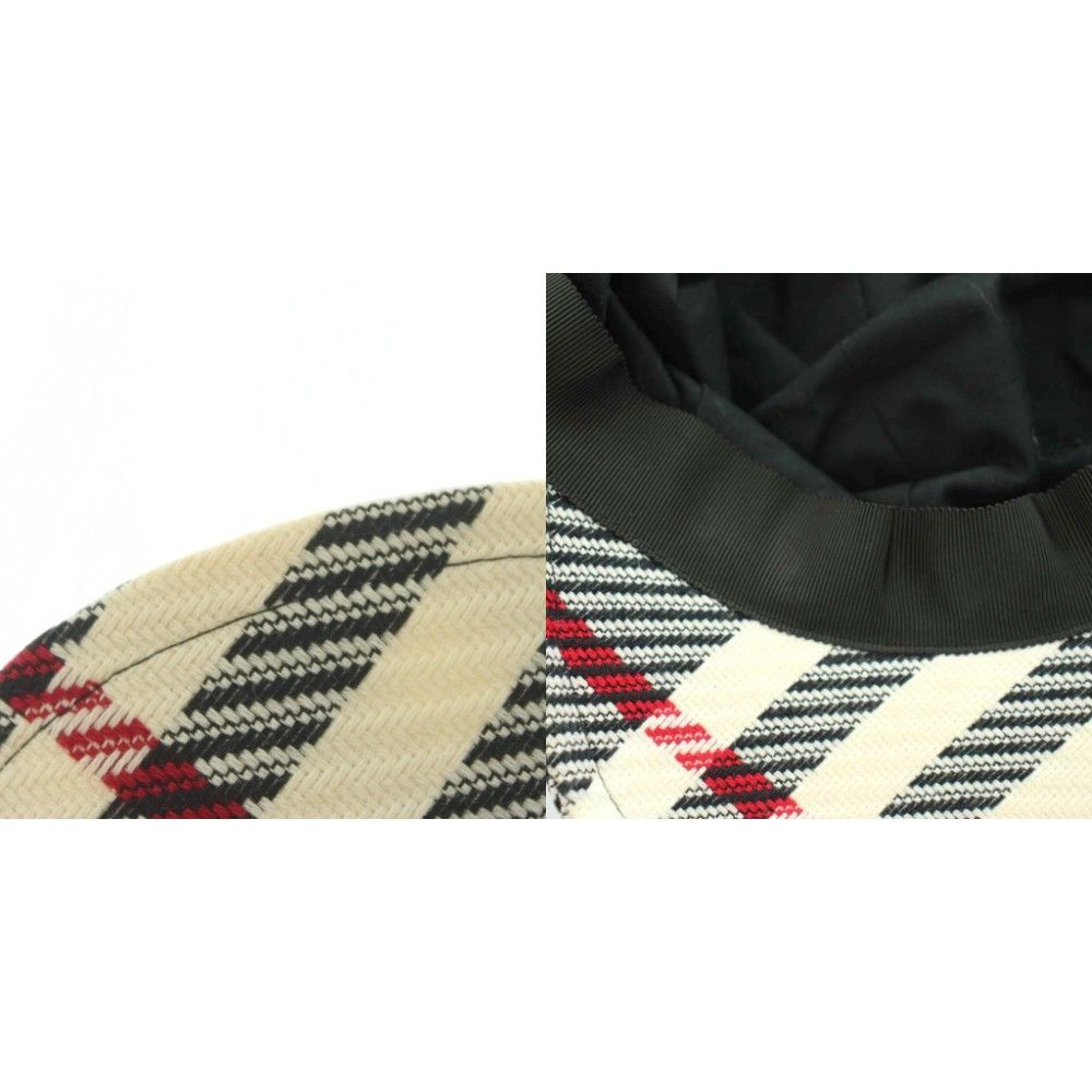 バーバリーブルーレーベル BURBERRY BLUE LABEL キャスケット 帽子