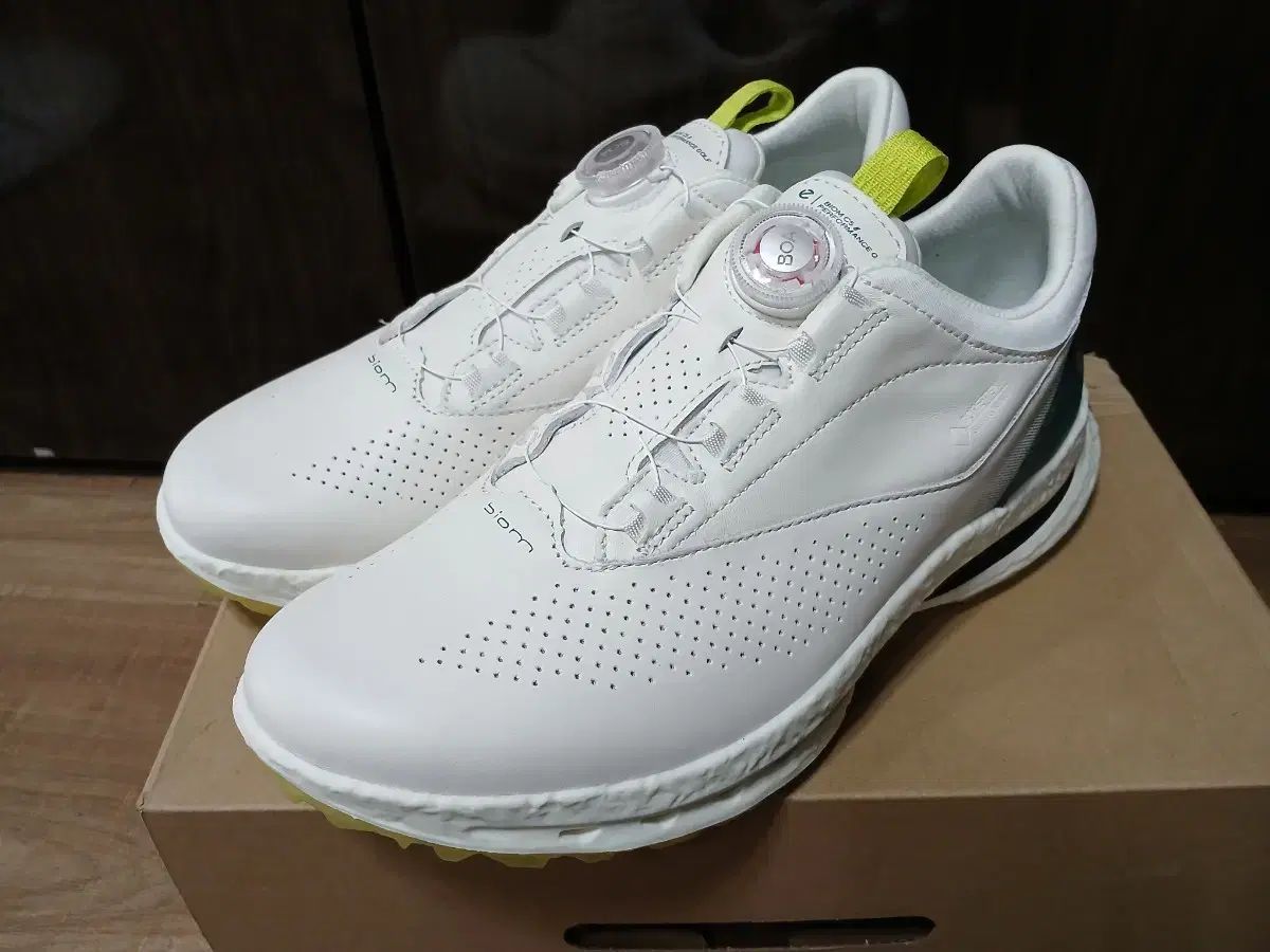 ECCO ゴルフシューズ バイオム C5 BOA 265mm 白