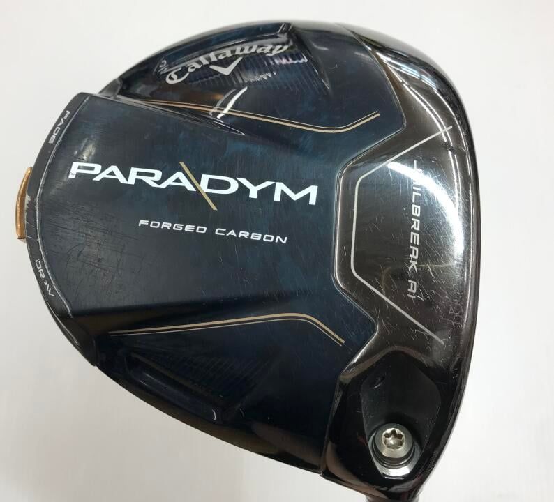 キャロウェイ　PARADYM　9度　アッタス キング 5　Xフレックス　ドライバー　中古【最短即日発送】
