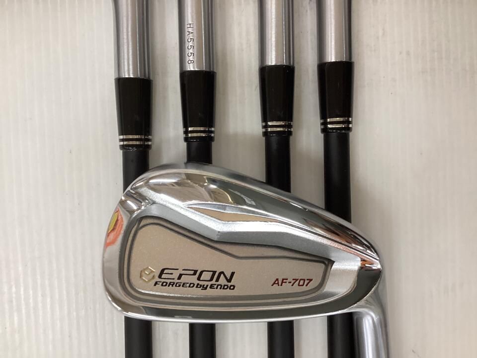 エポン AF-707 TRAVIL IRON 75 Rフレックス アイアンセット 中古【最短即日発送】