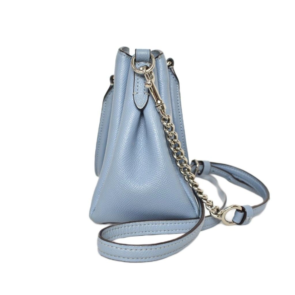 コーチ COACH トートバッグ ショルダーバッグ 2way 水色 ライトブルー