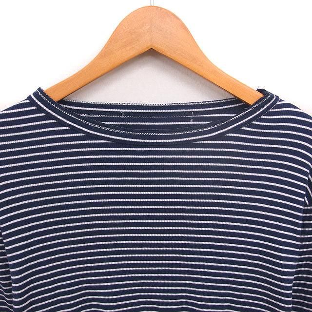 L'Appartement DEUXIEME CLASSE - アパルトモン☆新品 ボードネック リブニット ネイビー アパルトモン ドゥーズィエムクラス L'Appartement DEUXIEME CLASSE