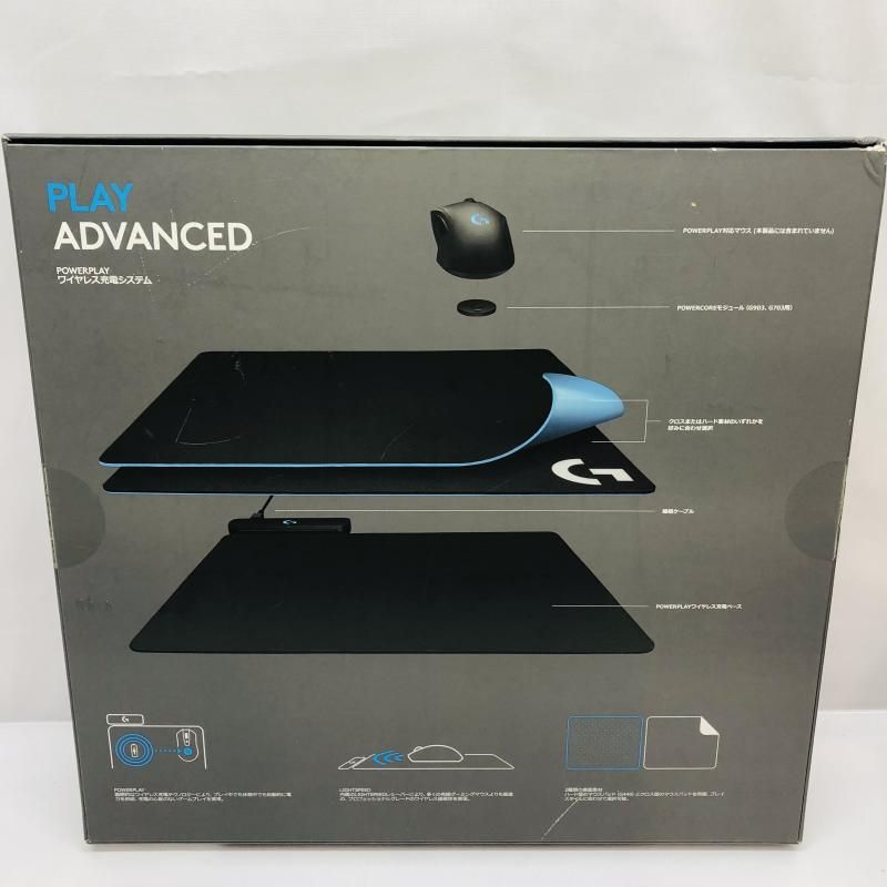 Logicool - logicool G POWERPLAY 中古 中古 Logicool POWERPLAY G-PMP-001 マウスパッド - メルカリ