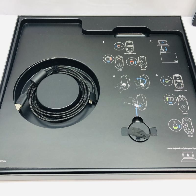 中古 Logicool POWERPLAY G-PMP-001 マウスパッド - メルカリ
