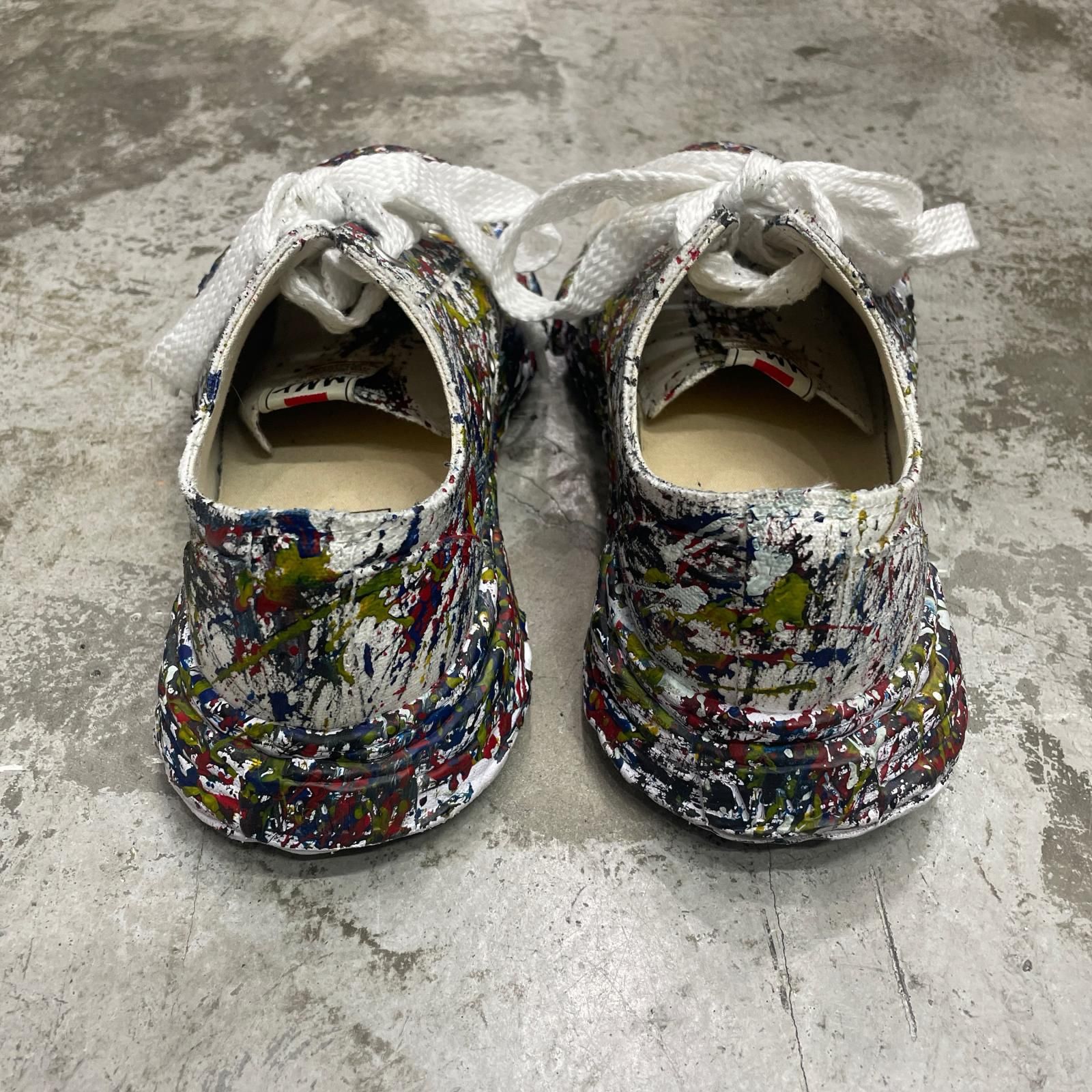 参考上代52800円 Maison MIHARA YASUHIRO Peterson 23 ペイント ピーターソン スニーカー メゾンミハラヤスヒロ A14FW72 マルチカラー 43 28cm （19817M） 参考上代52800円 Maison MIHARA YASUHIRO Peterson 23 ペイント