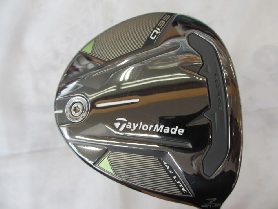 テーラーメイド　Qi35 MAX LITE　21.5度　AIR SPEEDER TM 2025　Rフレックス　フェアウェイウッド　中古　ゴルフドゥ！ココアドバンス長崎城栄店【最短即日発送】