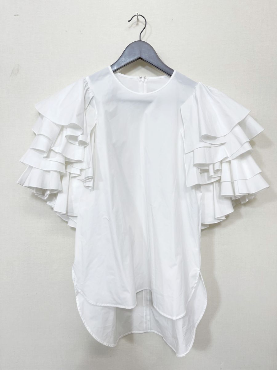組曲× セツコサジテール 22SS スリーブコンシャス joy ブラウス 5分 