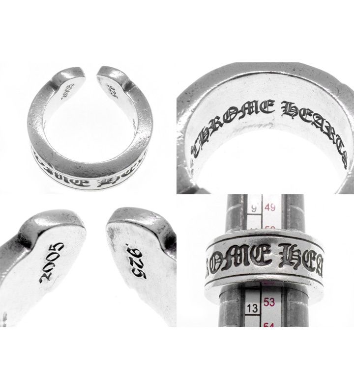 クロムハーツ CHROME HEARTS 【 LG SCROLL LABEL 】 ラージ スクロール