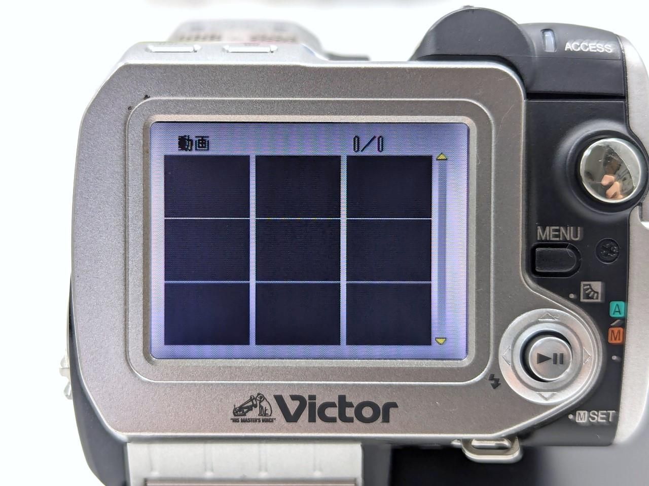 Victor JVC ビクター GZ-MC200 本体のみ デジタルビデオカメラ 整備