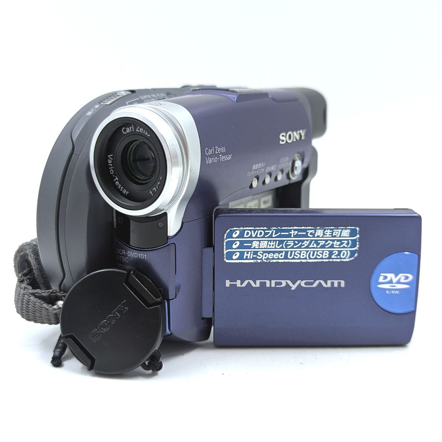 SONY ソニー DCR-DVD101 本体のみDVDハンディカム 8cmDVDビデオカメラ
