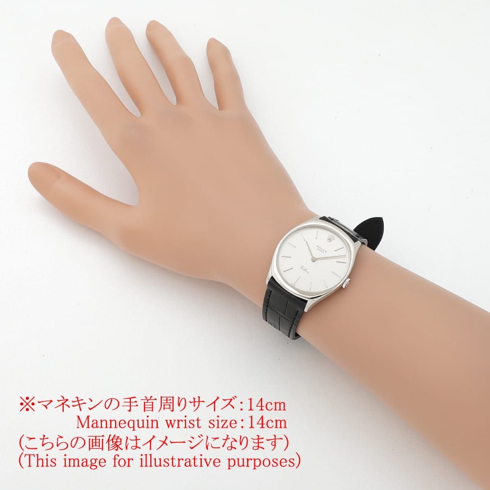 ロレックス チェリーニ 4133/9 シルバー W番 中古 メンズ - メルカリ