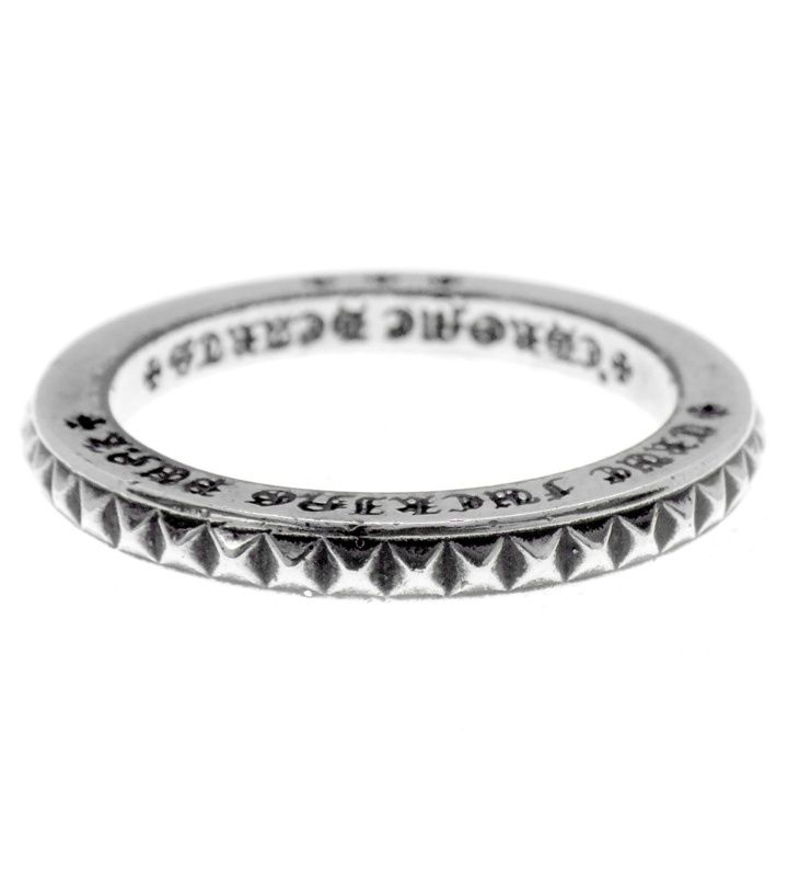 クロムハーツ CHROME HEARTS 【 TFP PNK JVI 】 トゥルーファッキンパンク ジュビパンク シルバー リング 51912