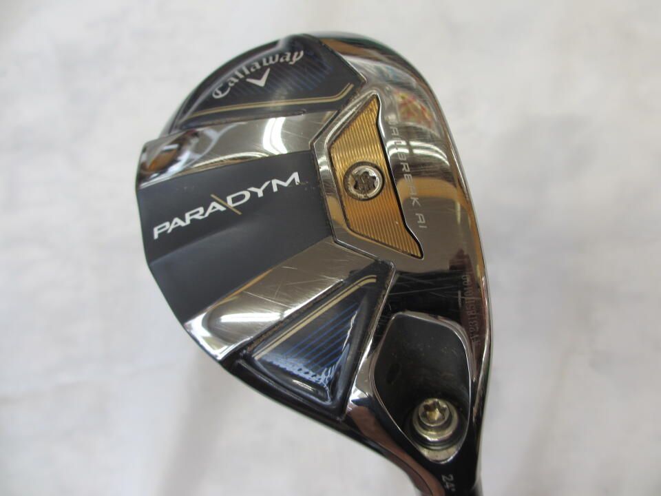 キャロウェイ　PARADYM　24度　VENTUS TR 5 for Callaway　Sフレックス　ユーティリティ　中古　ゴルフドゥ！ココアドバンス長崎城栄店【最短即日発送】