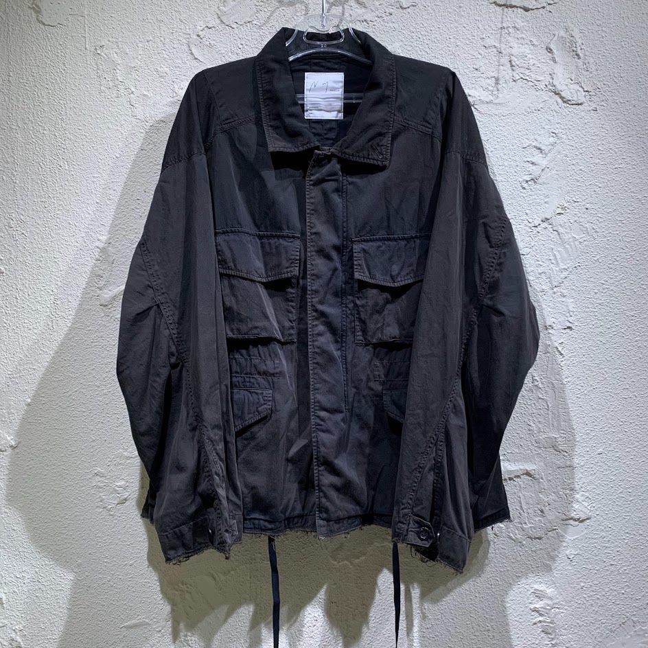 ANCELLM 26SS AGING FIELD JACKET 1 ブラック - メルカリ