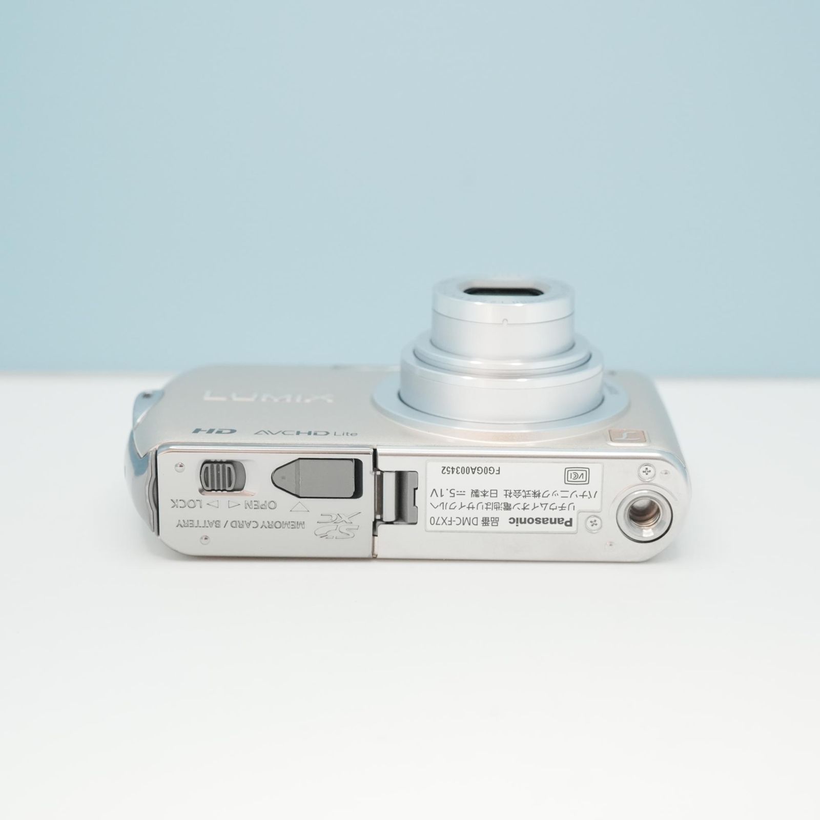 Panasonic LUMIX DMC-FX70 デジカメ スマホ転送OK フルセット 極美品
