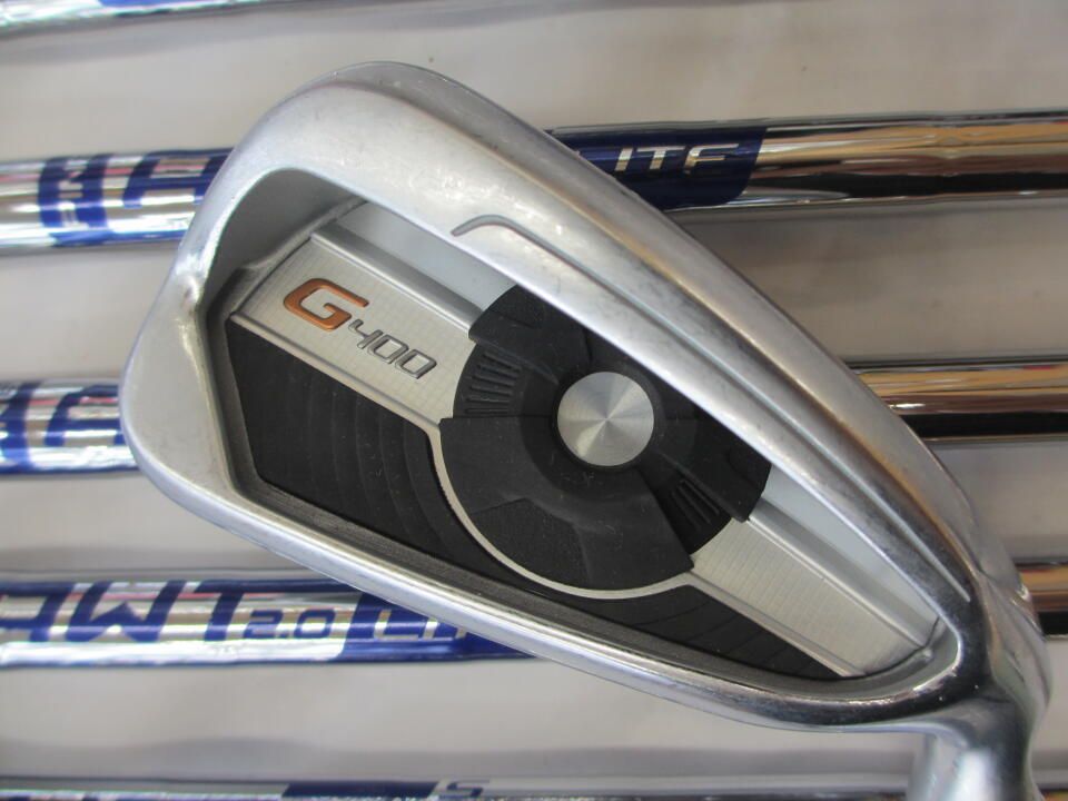 ピン　G400　AWT 2.0 LITE　Sフレックス　アイアンセット　中古　ゴルフドゥ！ココアドバンス長崎城栄店【最短即日発送】