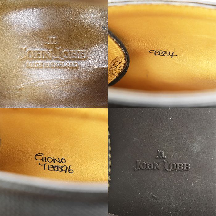 美品】John Lobb ジョンロブ チャッカブーツ サイズ 7E メンズ GIONO