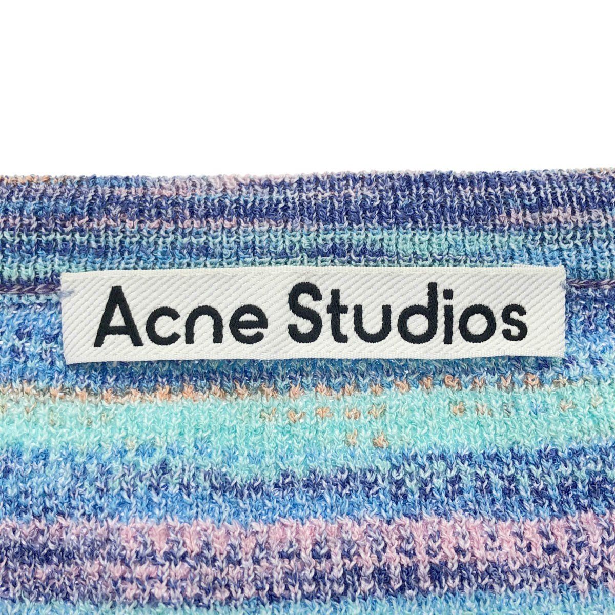 Acne Studios アクネストゥディオズ マルチボーダーニットトップス FN