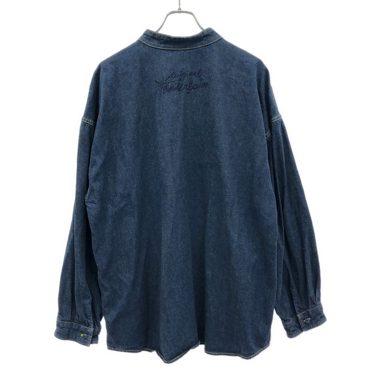 TENDERLOIN テンダーロイン STAND SHT DENIM ONE WASH スタンドカラー