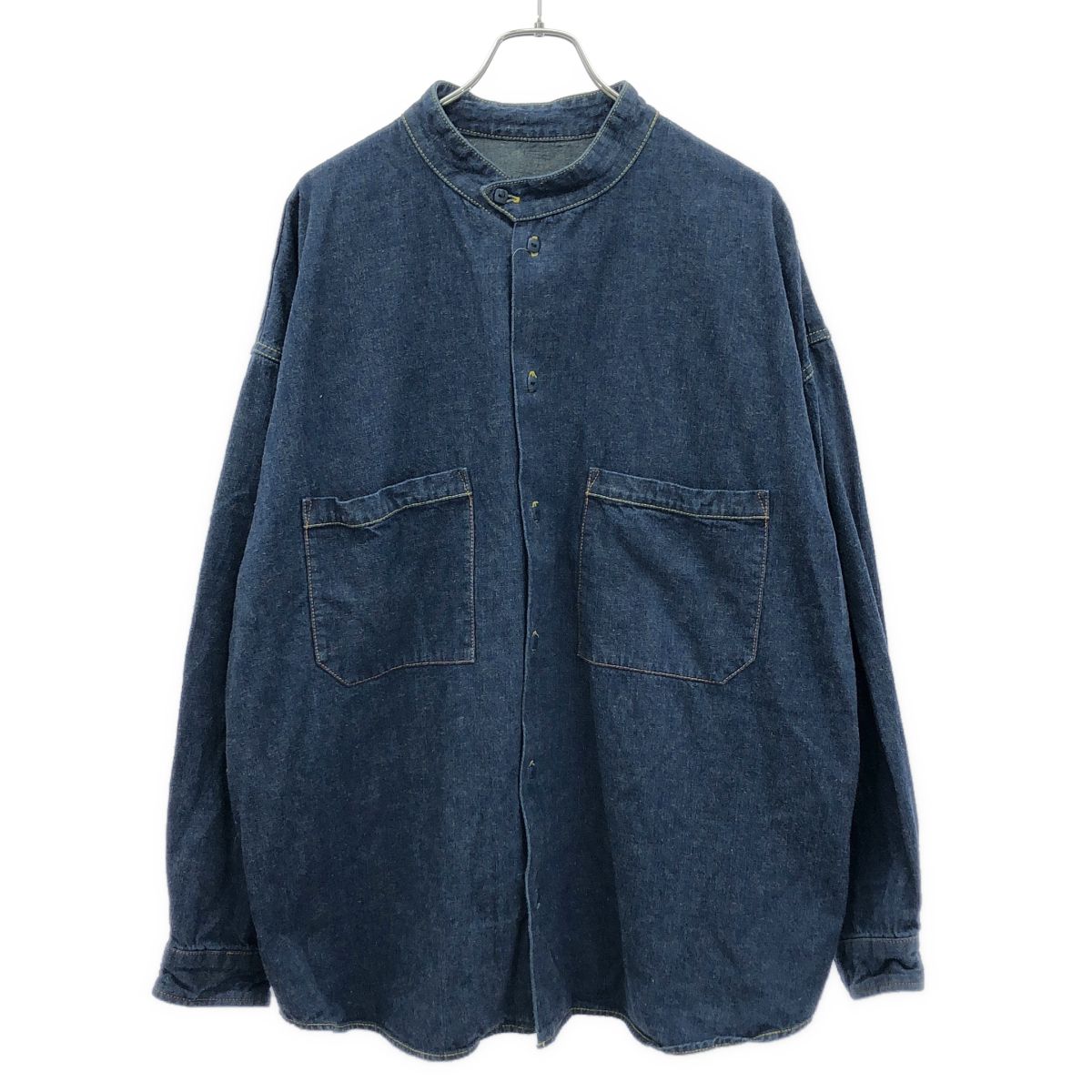 TENDERLOIN テンダーロイン STAND SHT DENIM ONE WASH スタンドカラー