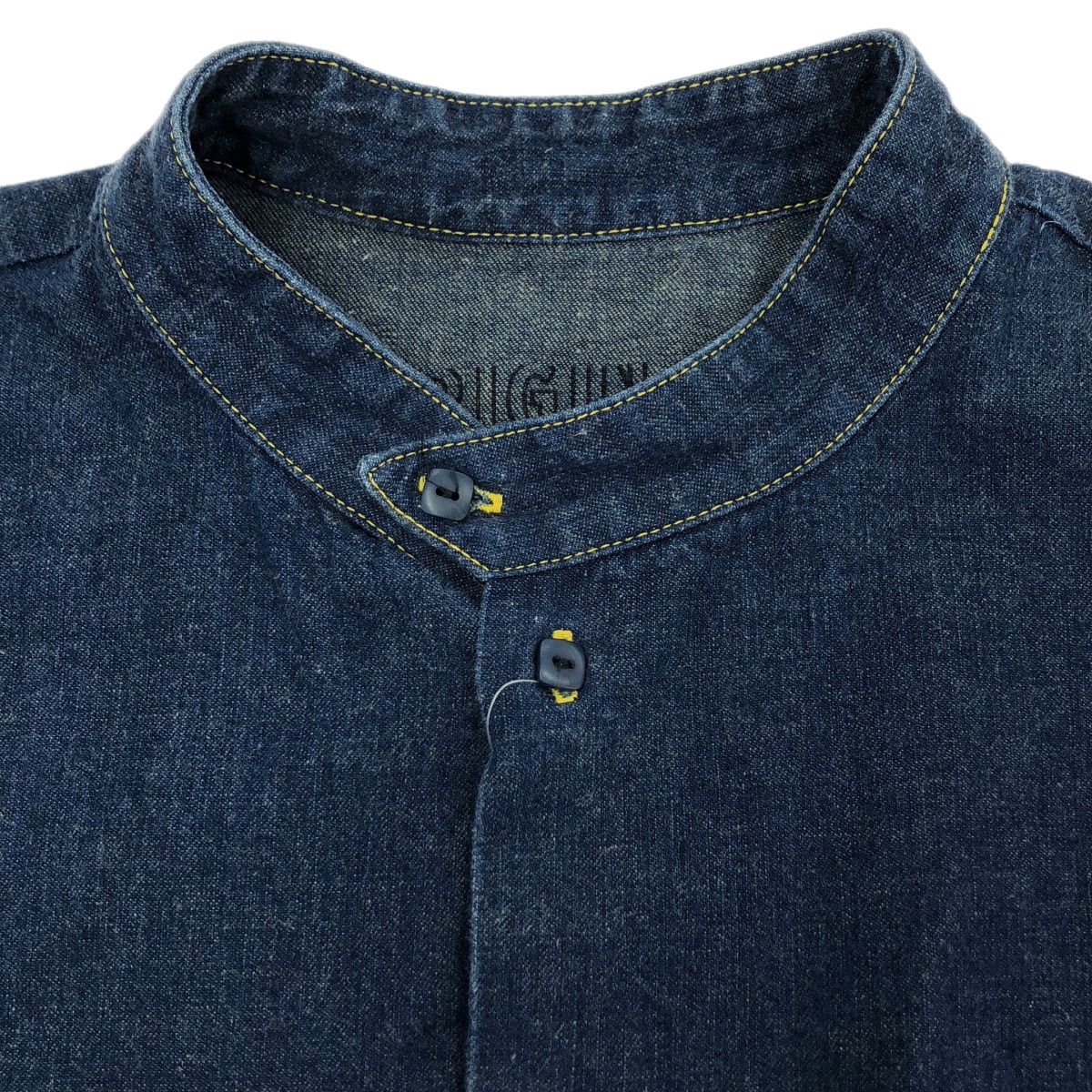 TENDERLOIN テンダーロイン STAND SHT DENIM ONE WASH スタンドカラー