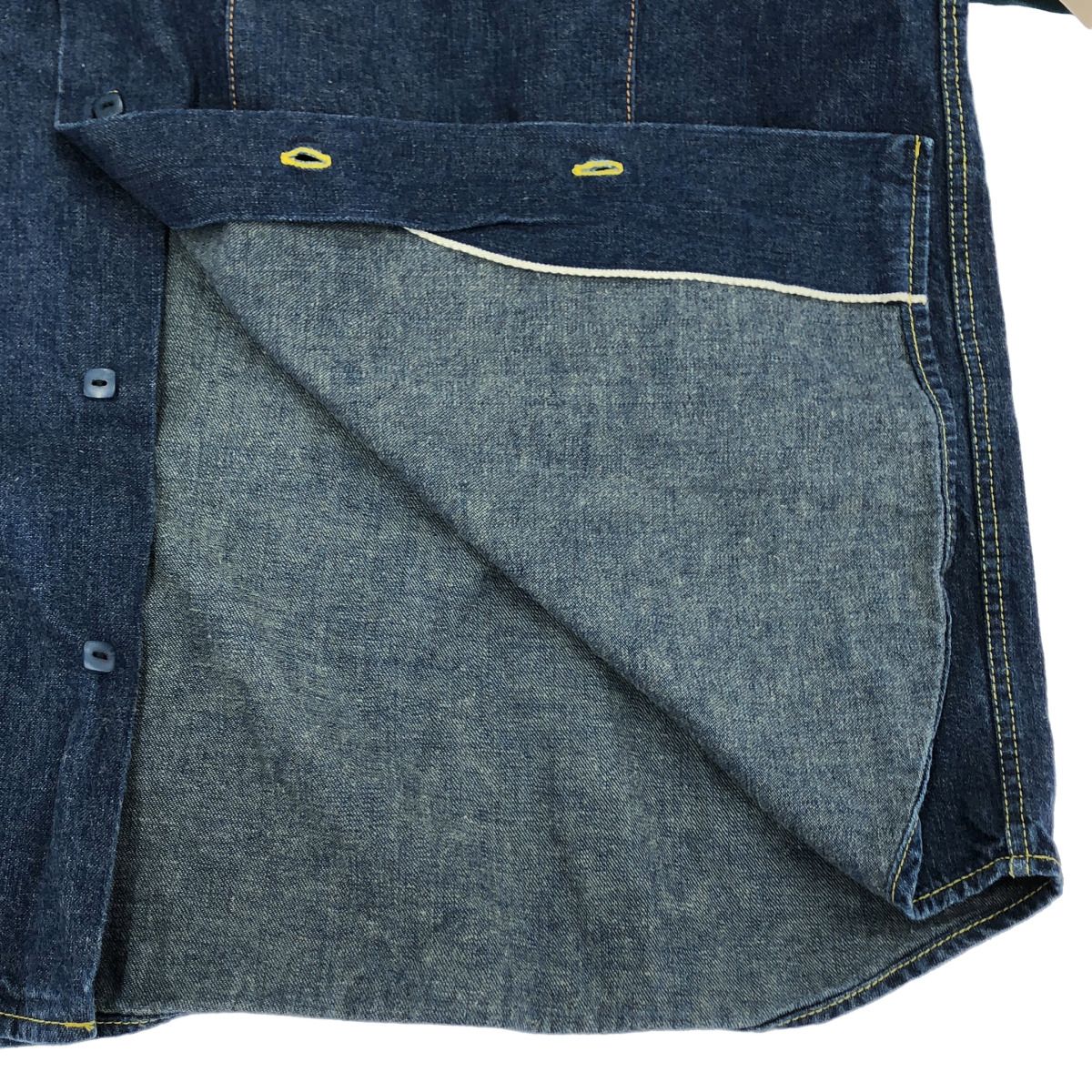 TENDERLOIN テンダーロイン STAND SHT DENIM ONE WASH スタンドカラー