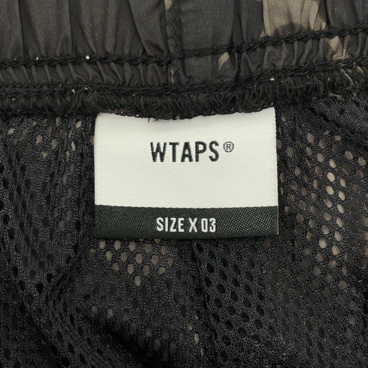 WTAPS ダブルタップス 23AW カモフラナイロンパンツ 232BRDT-PTM02