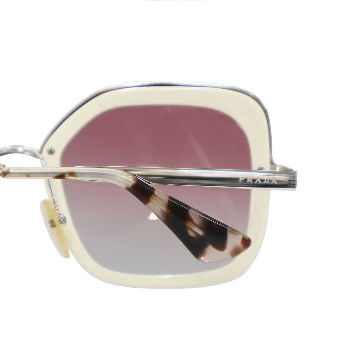 PRADA プラダ SPR57U サングラス スクエアフレームサングラス ブラック