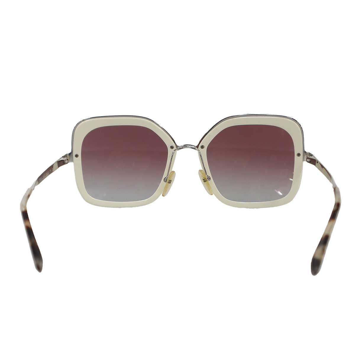 PRADA プラダ SPR57U サングラス スクエアフレームサングラス  ブラック 54□22-140 PRADA プラダ SPR57U サングラス スクエアフレームサングラス ブラック