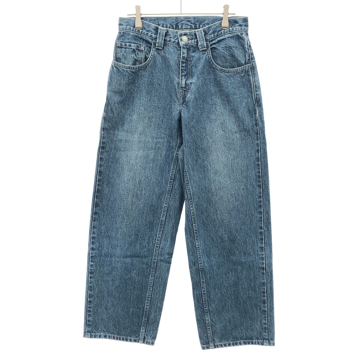 FUMIKA UCHIDA フミカウチダ DENIM WIDE TAPERED PANTS デニムパンツ FU-R-DM001 インディゴ 34