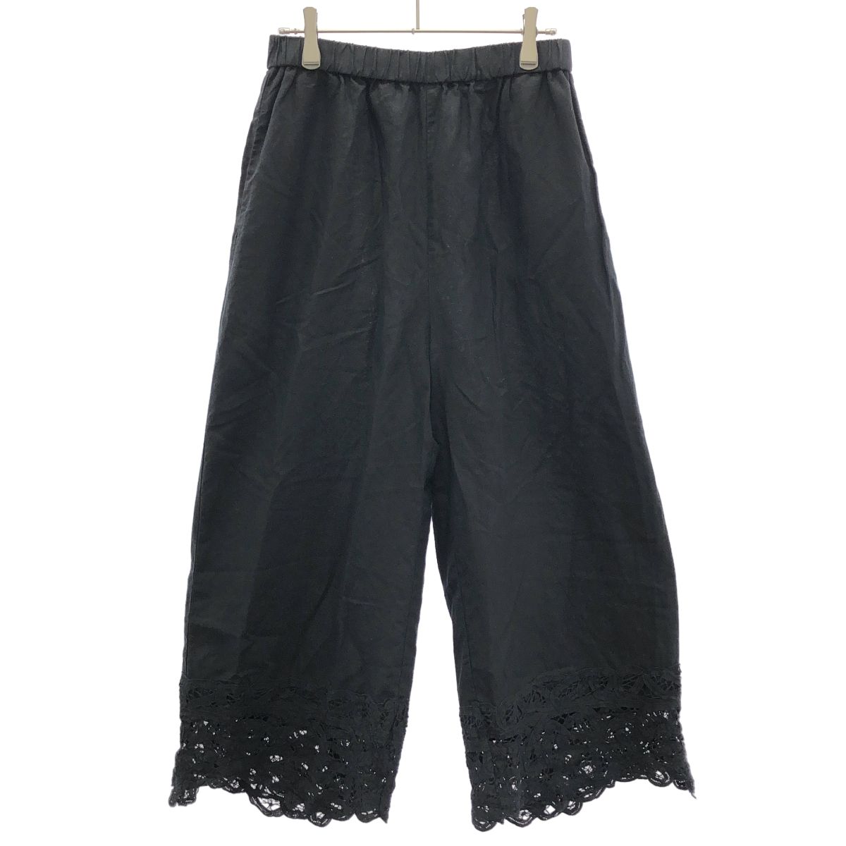 BEARDSLEY ビアズリー バテンレースパンツ BEZ1041502A0006 ブラック F