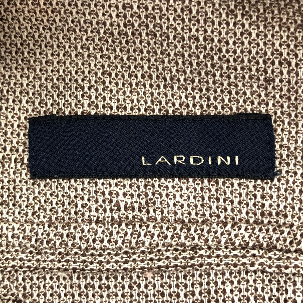 LARDINI ラルディーニ リネンコットンテーラードジャケット JR560AQ-22